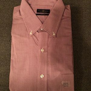 Club Room regular fit - red checked